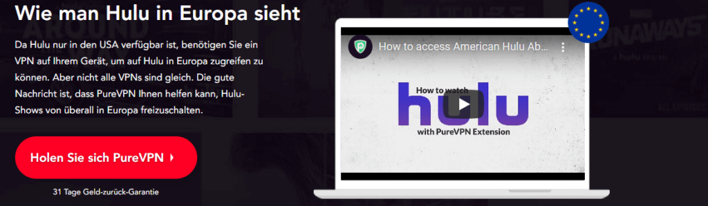 Hulu-in-EU-mit-PureVPN
